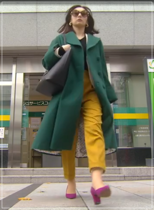 家売るオンナの逆襲[9話]北川景子のドラマの衣装！ピアスにコートも