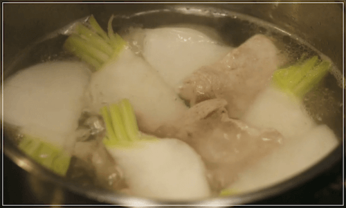 きのう何食べた[1話]レシピ！小松菜と厚揚げの煮浸し･かぶと豚肉の味噌汁6