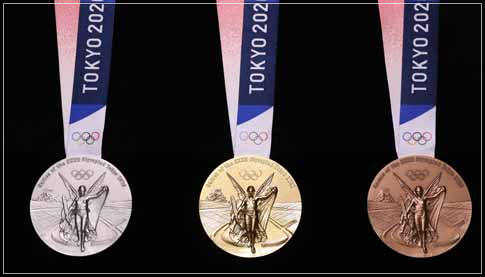 東京オリンピックメダルの一般公開！素材や材質と大きさ！デザインは