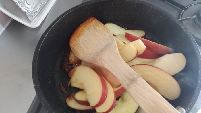 きのう何食べた?[映画]レシピ！りんごのキャラメル煮･悪魔のトースト＆バニラアイス-休日の朝食やブランチに！5
